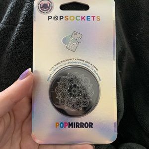 New mirror black design Popsocket